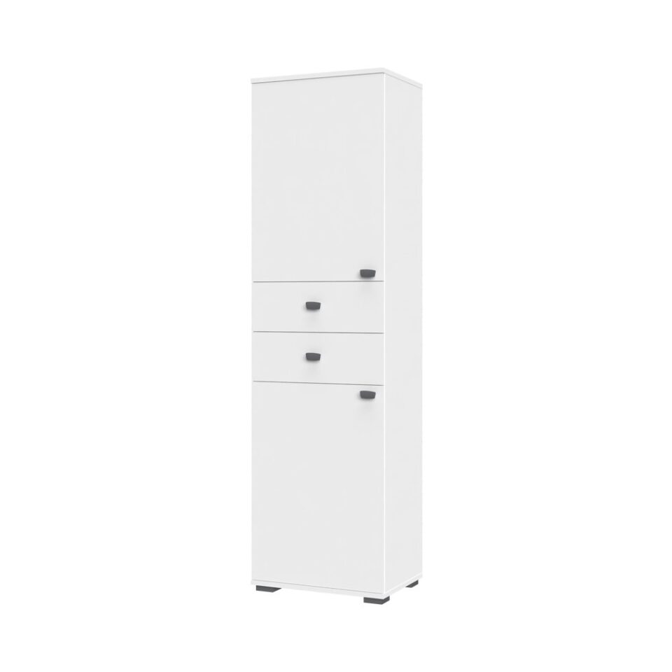Visoka omara All Room Concept F4, fronte bela