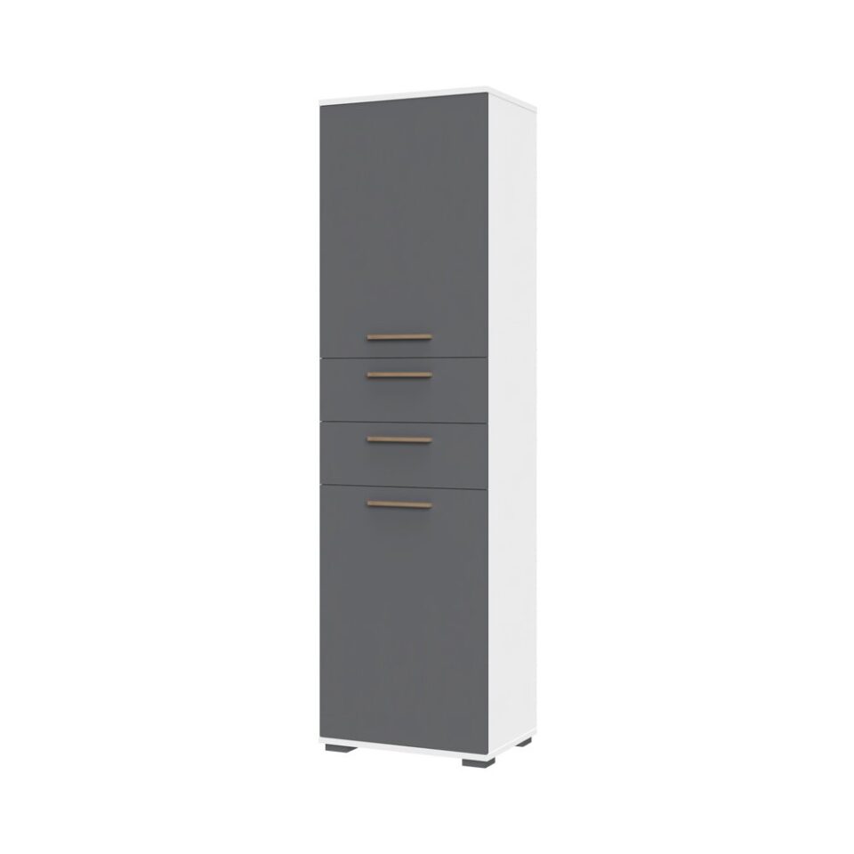 Visoka omara All Room Concept F4, fronte grafit