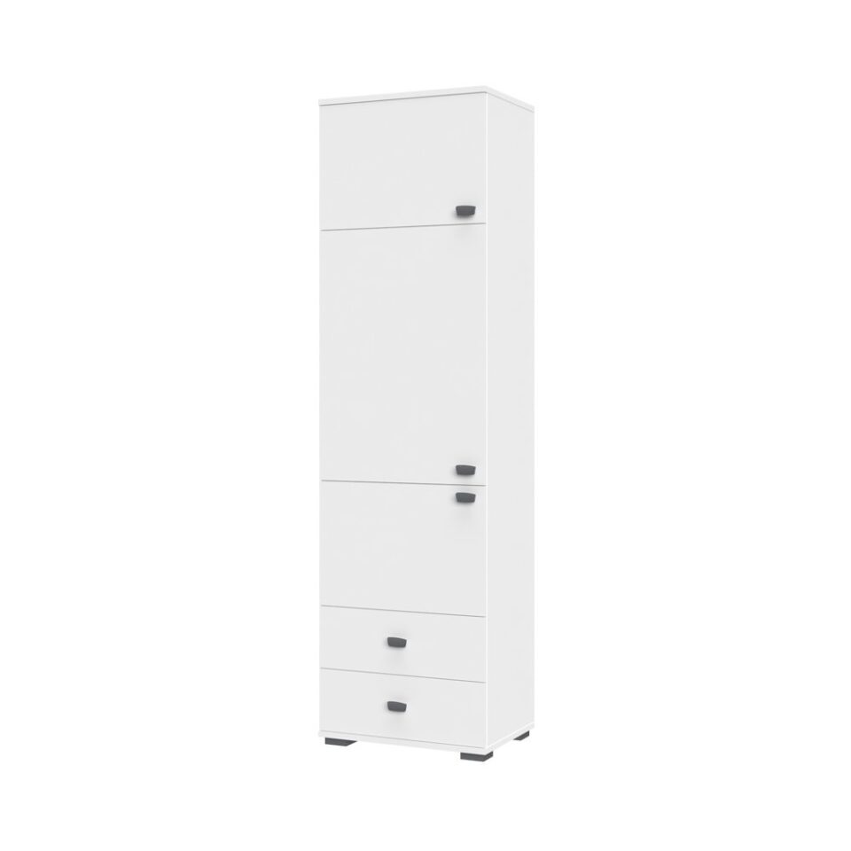 Visoka omara All Room Concept F5, fronte bela