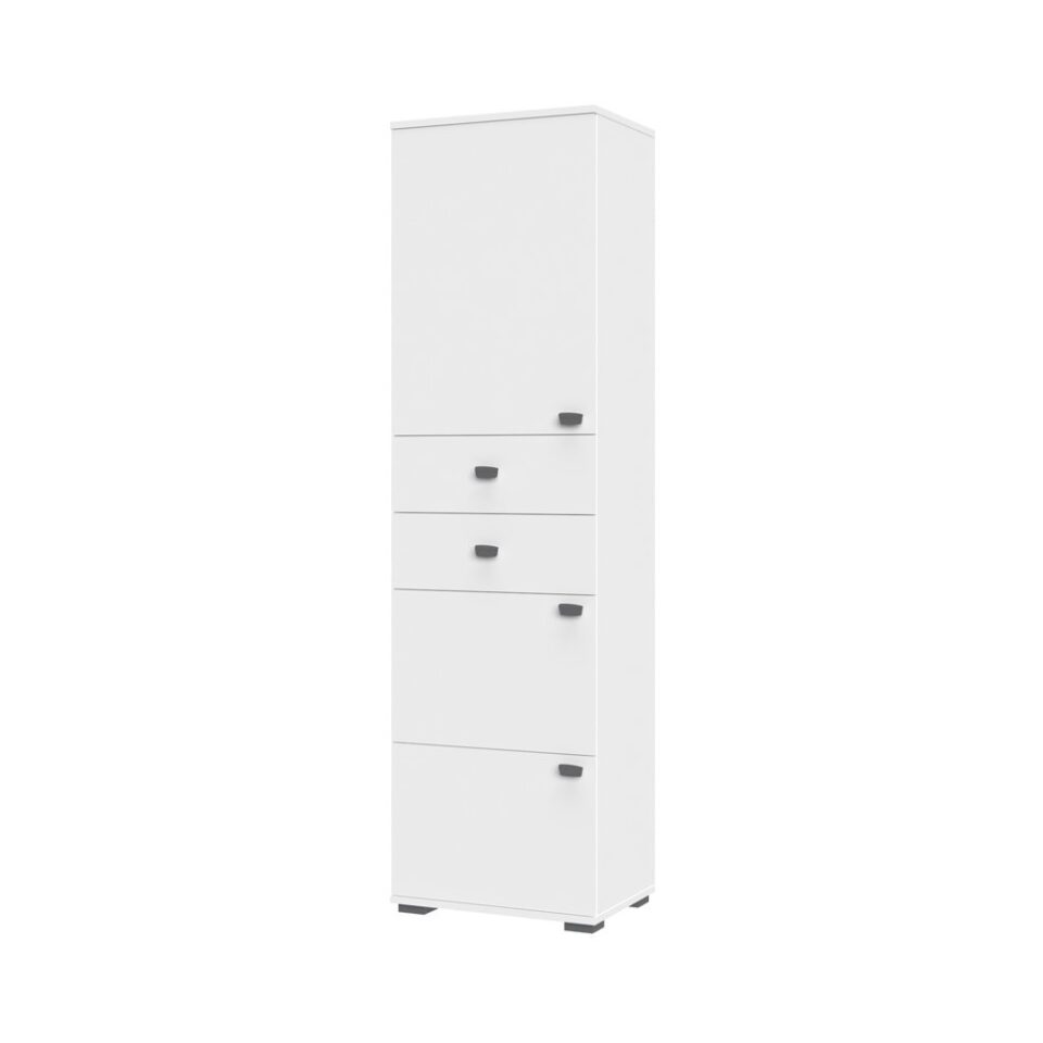 Visoka omara All Room Concept F5, fronte bela