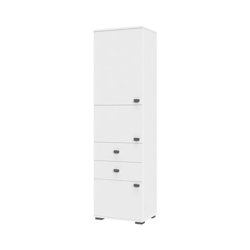 Visoka omara All Room Concept F5, fronte bela
