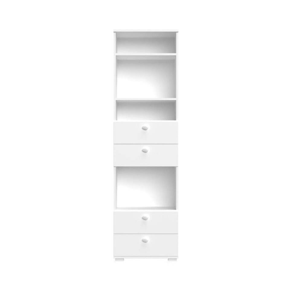 Visoka omara All Room Concept F7, notranjost brez front, raspored 3