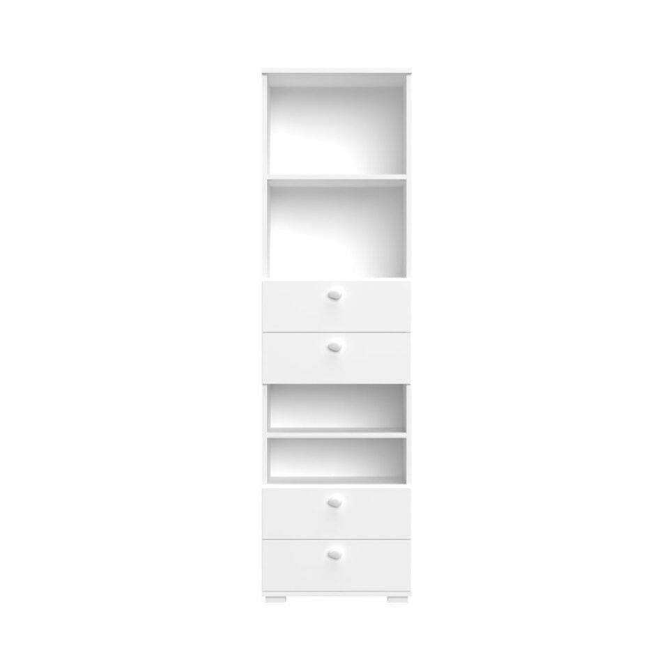 Visoka omara All Room Concept F8, notranjost brez front, raspored 3