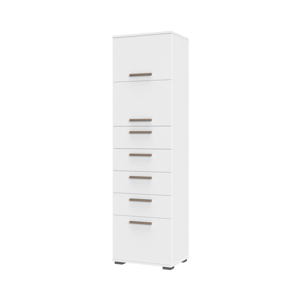 Visoka omara All Room Concept F8, fronte bela