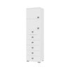 Visoka omara All Room Concept F9, fronte bela