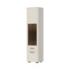 Vitrina Radda Air V50-2KS/AI, Pepper White / Furneo hrast, pogled pod kotom