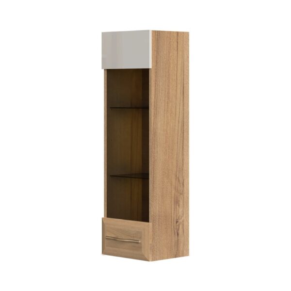 Viseća vitrina s jednim staklenim vratima Radda Gala VK35-1KS/GL, širina 35 cm