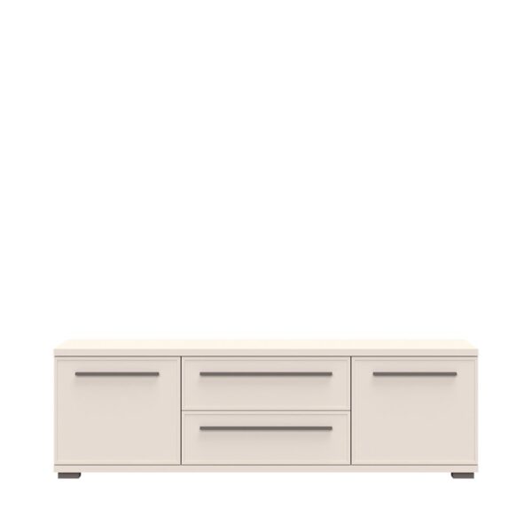 TV komoda s dvostrukim vratima i dvjema ladicama Radda Opera TV150-2K2F/OP, širina 150 cm