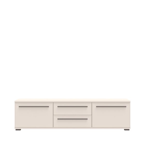 TV komoda s dvostrukim vratima i dvjema ladicama Radda Opera TV180-2K2F/OP, širina 180 cm