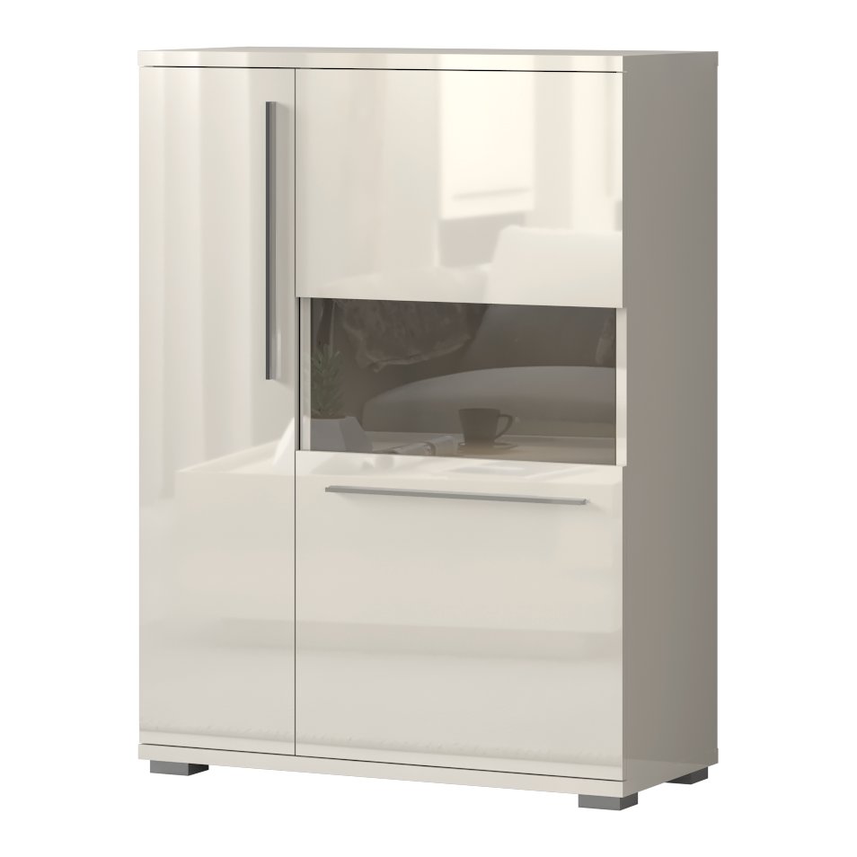 Vitrina Radda Piano V90-2KS/PN, Bež HG