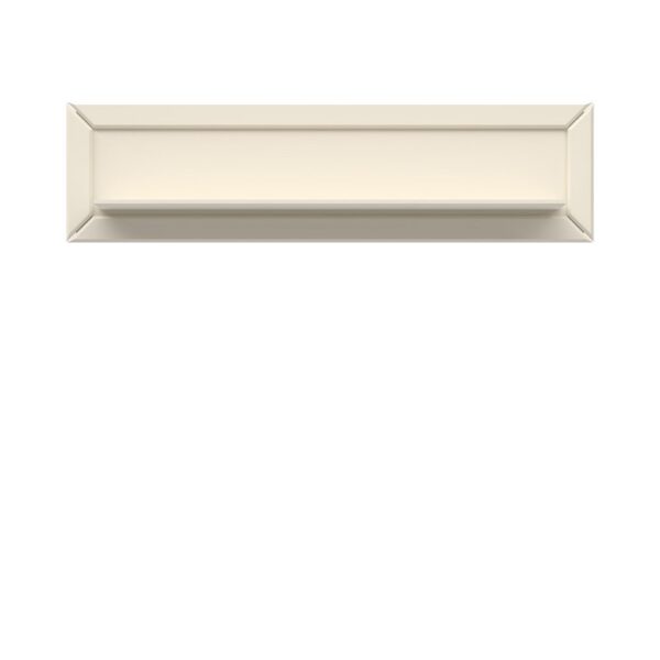 Viseča polica Regent VP140/RG, Pepper White, pogled od spredaj