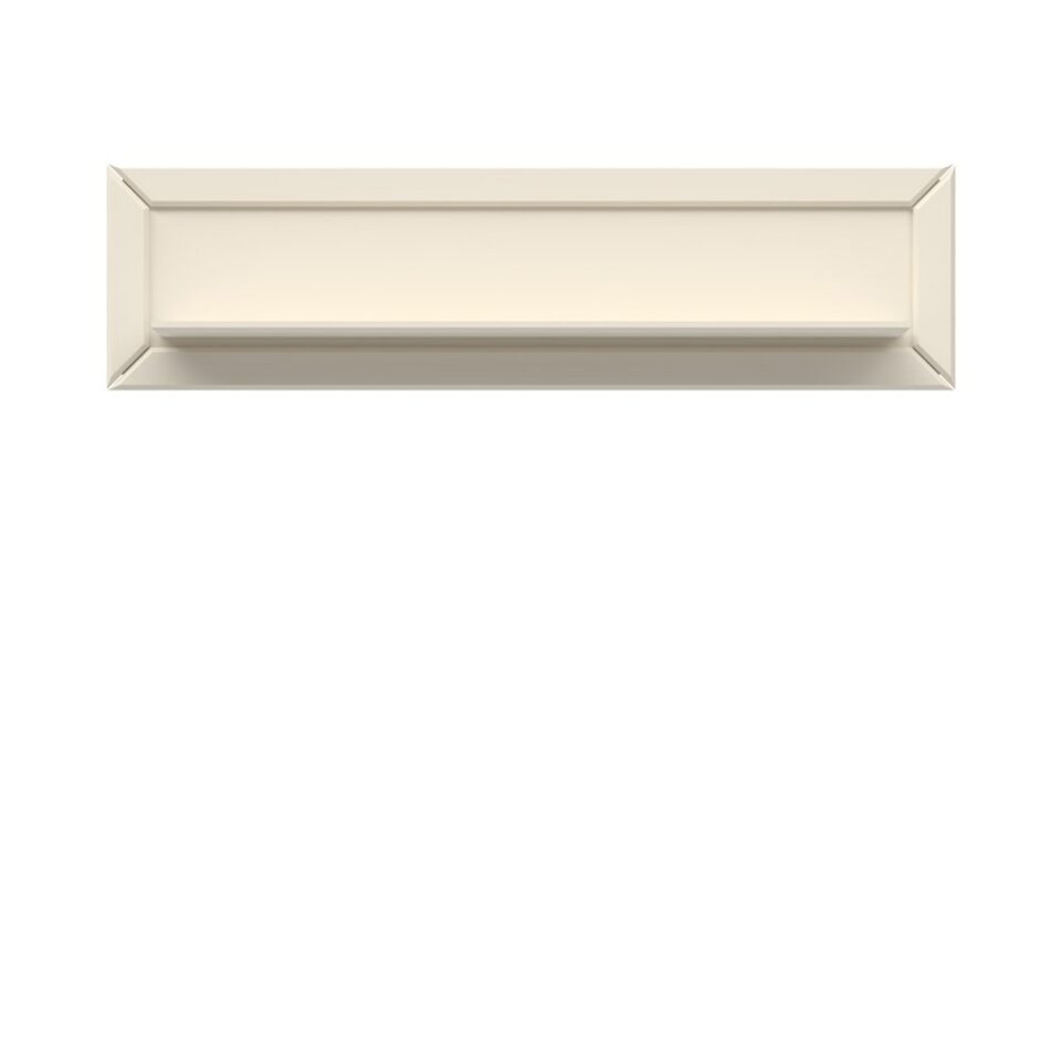 Viseča polica Regent VP140/RG, Pepper White, pogled od spredaj