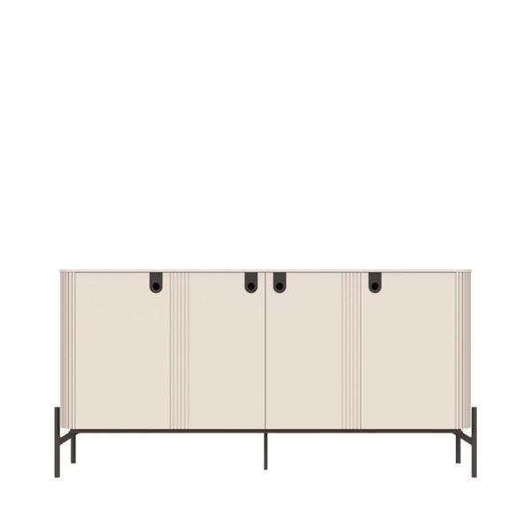 Komoda s četvero vrata Radda Rondo K180-4K/RO, širina 180 cm