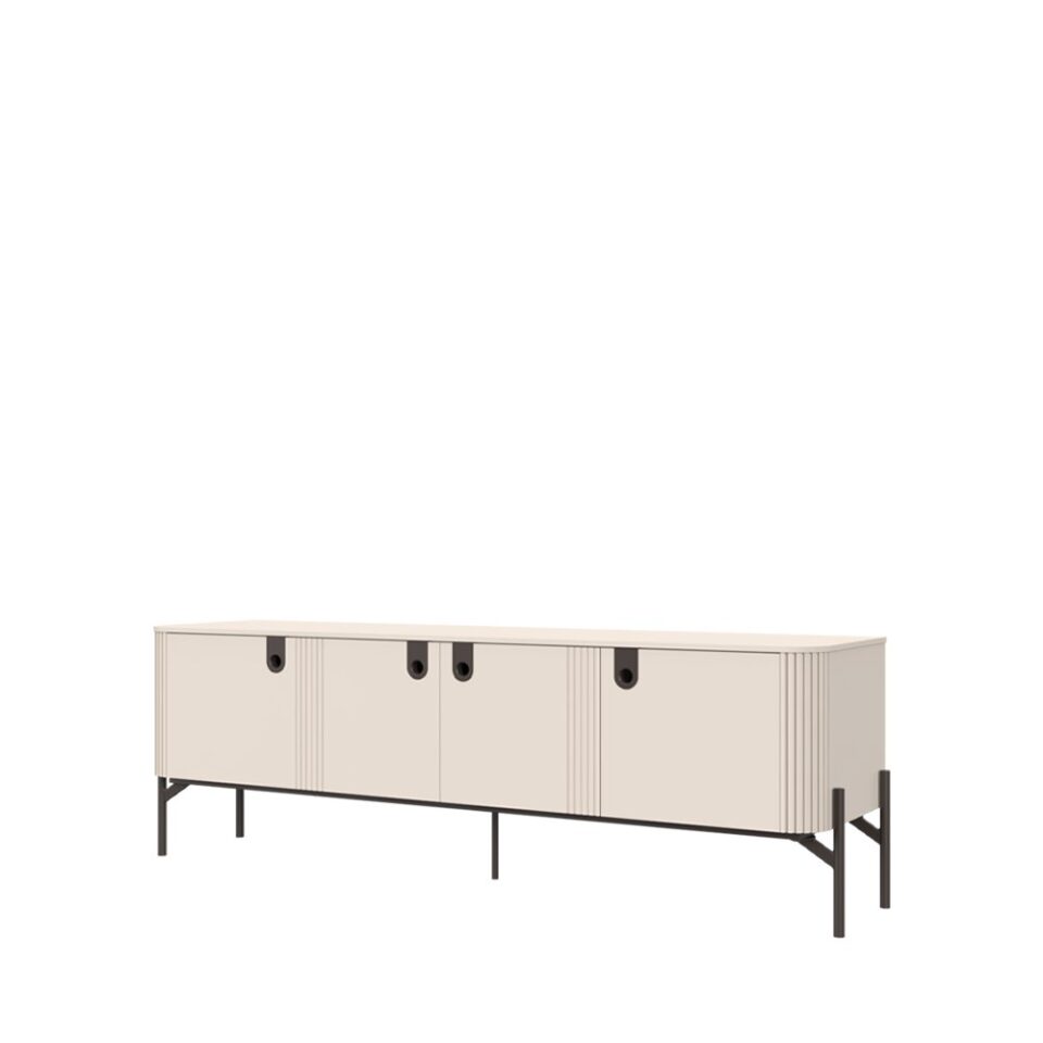 TV omarica Radda Rondo TV180-4K/RO, Kašmir / Tobako hrast, pogled pod kotom