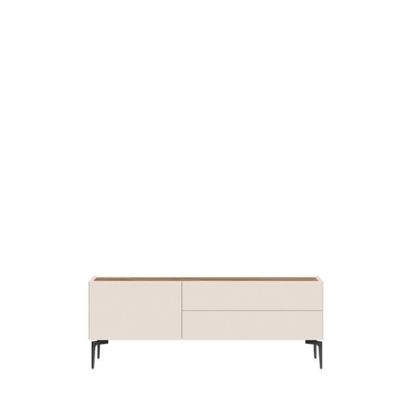 TV komoda s jednim vratima i dvjema ladicama Radda SKY45 TV148N-1K2F/S45, širina 148 cm