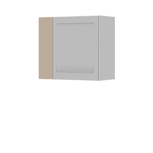 Prilagodni element (blenda) za zgornje omarice Ergon PR-V5, širina 15 cm, višina 55 cm, korpus null, fronta Mokka