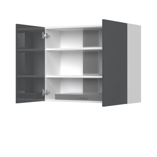 Kuhinjski gornji element za napu s dvostrukim vratima Infinity A7-90-2K/5, 90 cm, visina 72 cm