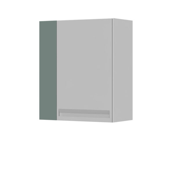 Prilagodni element (blenda) za zgornje omarice Integra PR-V7, širina 15 cm, višina 72 cm, korpus null, fronta Forest green