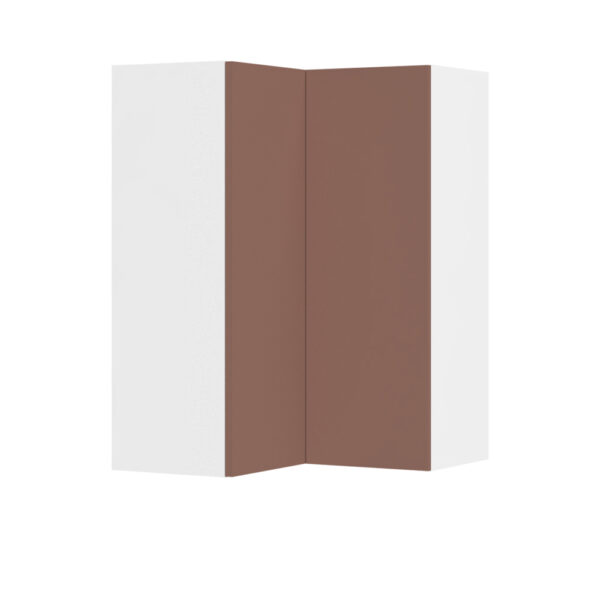 Kuhinjska zgornja viseča omarica z dvojnimi vrati Intempo V9-UG-2K/6, 64 cm, višina 91 cm, korpus Bela, fronta Dusty Rose