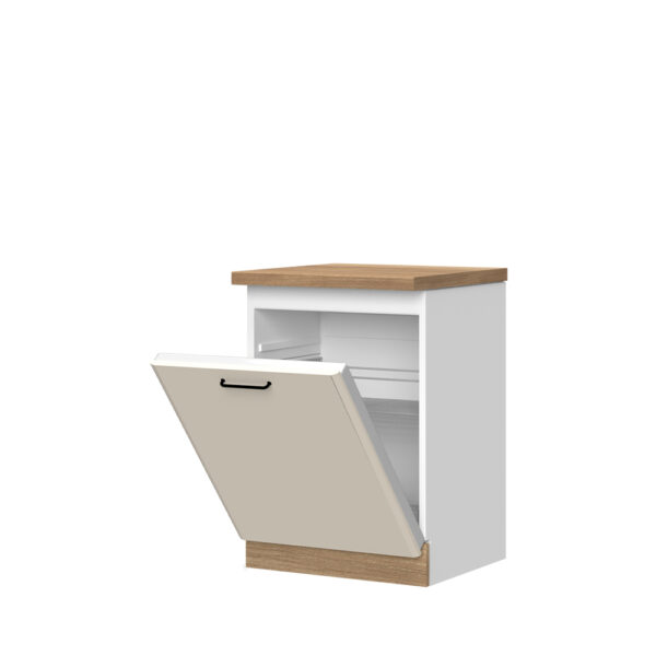 Fronta za vgradni pomivalni stroj Modern K60/3, 60 cm, korpus null, fronta Vanilija mat