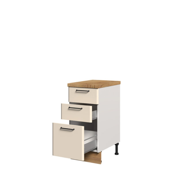 Kuhinjski donji element s tri ladice Modern R-40-3MBOX/3, 40 cm