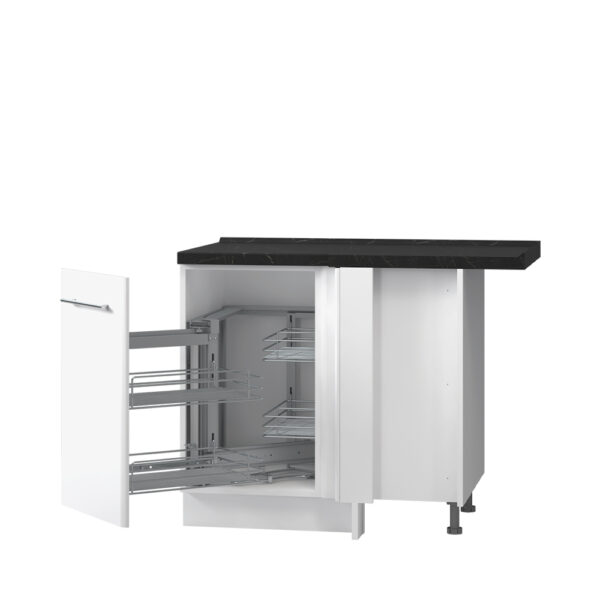 Kuhinjski kutni donji element s mehanizmom Magic Corner, lijevo otvaranje Modern R-UG-1KMCL/3, 109 cm