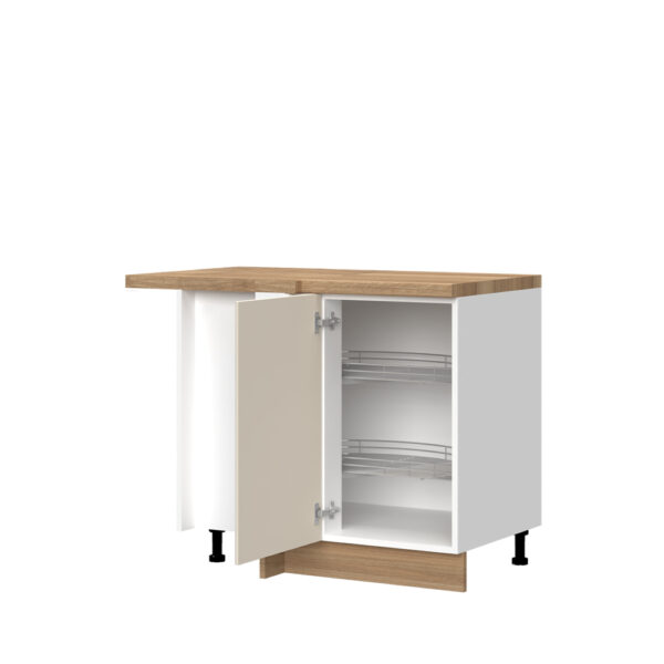 Kuhinjski kutni donji element s okretnom košarom Modern R-UG-1KZA/3, 109 cm