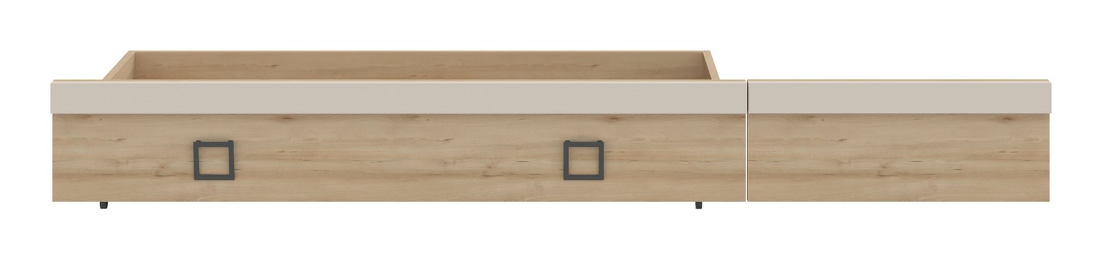 Predal za posteljo Kiki FK68, korpus Bukev, fronta Pesek