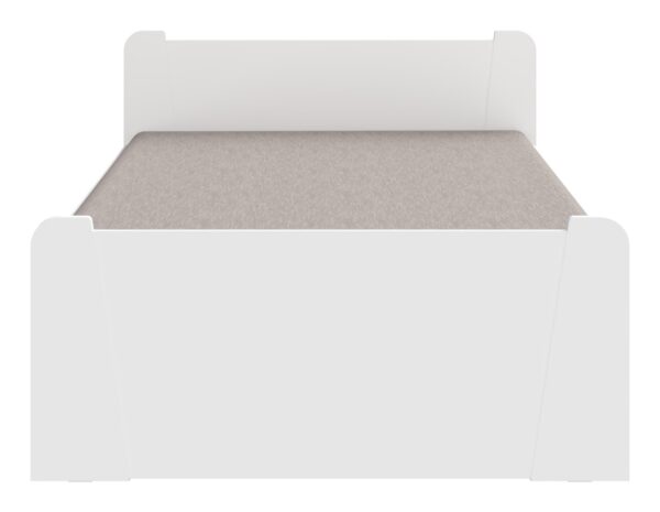Postelja 120x200 Kiki KR120, korpus Bela