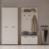 Predsoba Air: omara V2, obešalna stena CLK88 in klop K2