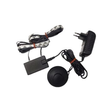 LED osvetlitev za ogledalo (SET-LNO, z napajalnikom LN-18W), predsoba Milla Air, Pepper White in Furneo hrast