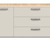 Komoda Air K13/AI, Pepper White mat lak