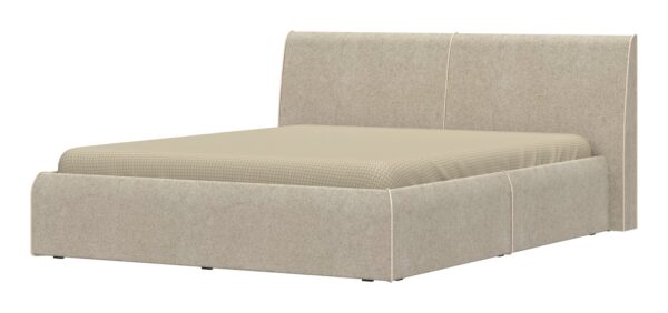 Postelja 160 x 200 Air KR160-AI, Pepper White mat lak
