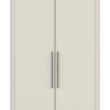 Garderobna omara Air P22/AI, Pepper White mat lak