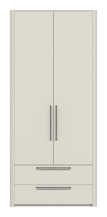 Garderobna omara Air P22/AI, Pepper White mat lak