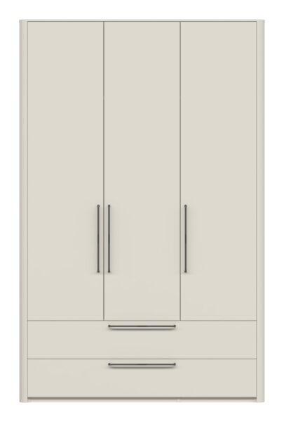 Garderobna omara Air P32/AI, Pepper White mat lak