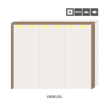 Okvir kliznog ormara Kalla Gala L281/GL / LR281/GL