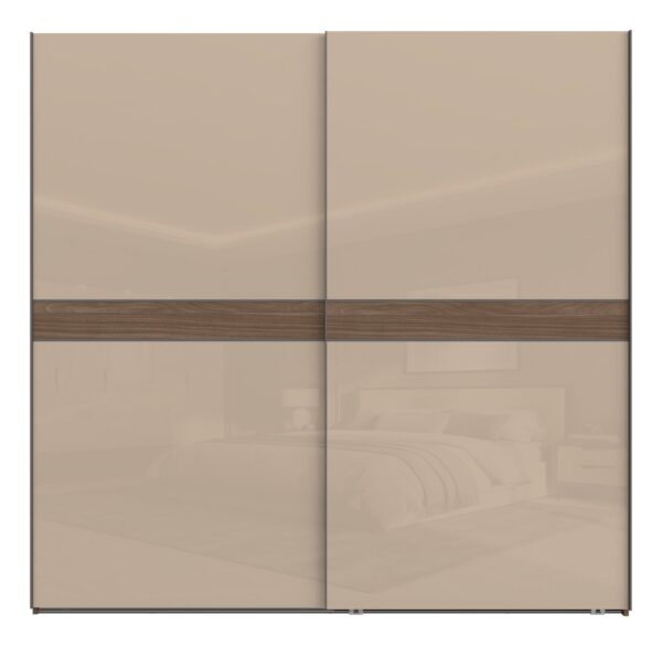Klizni garderobni ormar Kalla Left PK231/LF, širina 230 cm