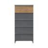Predalnik Onyx F5/ON, antracit HG lak, pacifik oreh