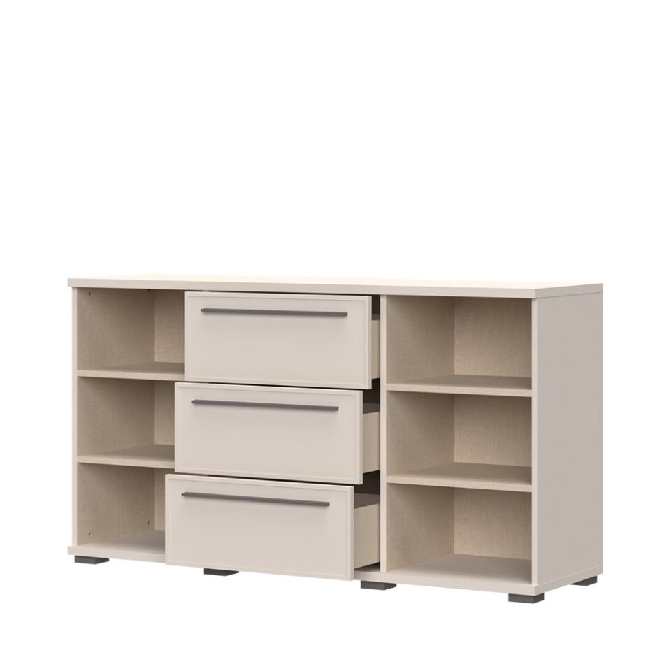 Komoda Opera K23/OP, kašmir mat lak (odprta)