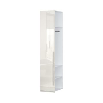 Nastavni garderobni ormar Kalla Piano DP1/PN, 1 krilo, širina 45 cm (element)