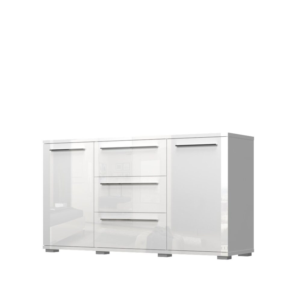 Komoda Piano K23/PN, bela