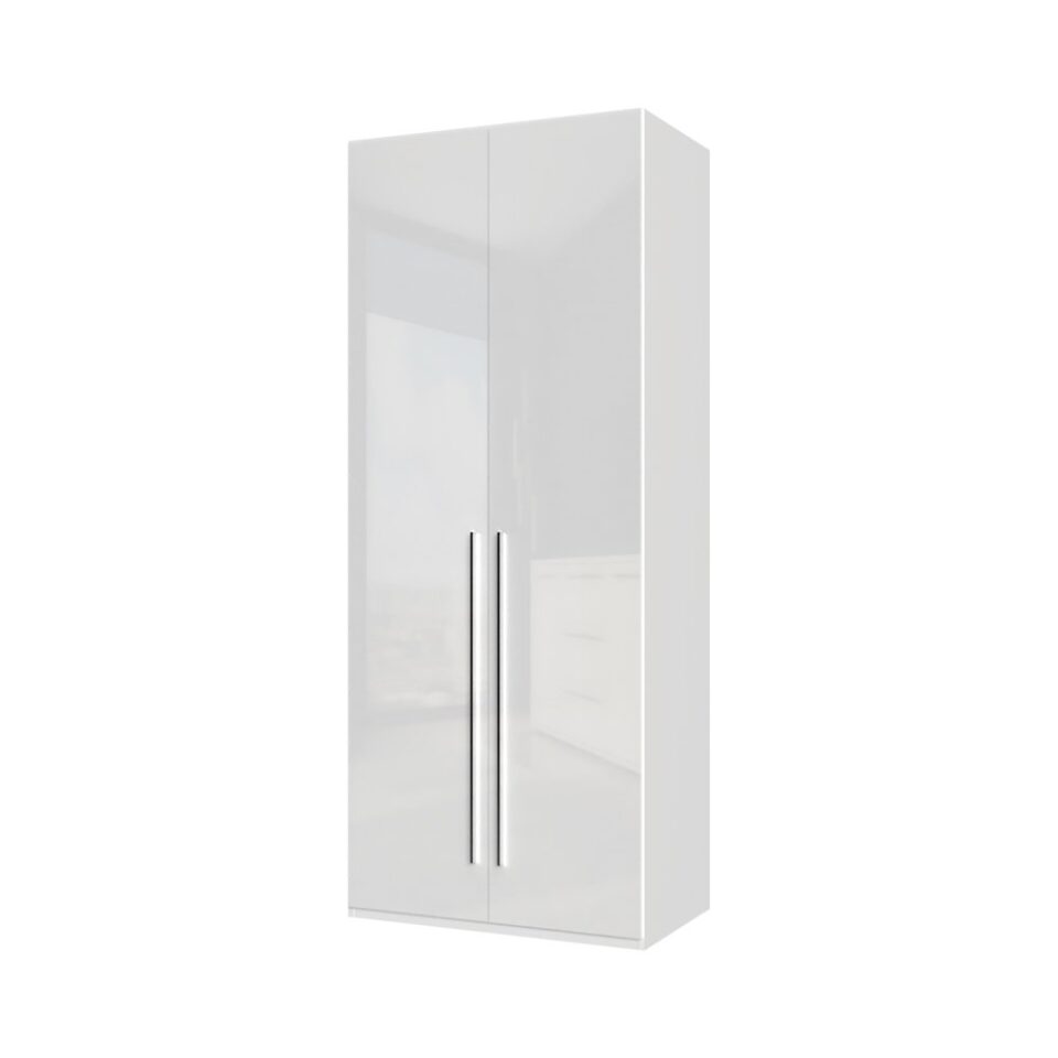 Garderobna omara Piano P2/PN, bela