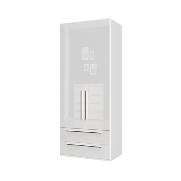 Garderobna omara Piano P22/PN, bela