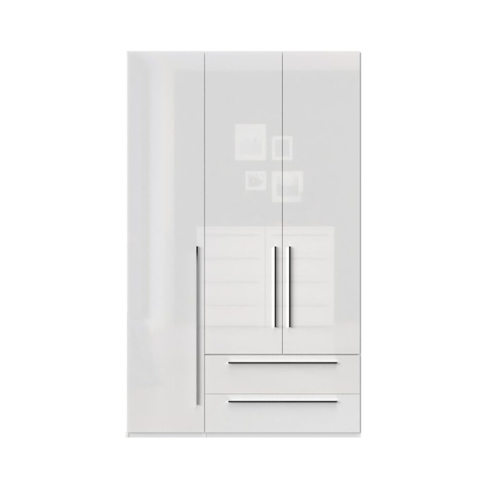 Garderobna omara Piano P32/PN, bela