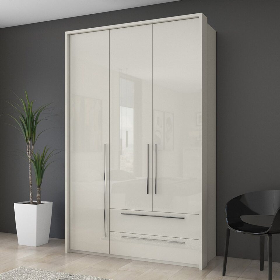 Garderobna omara Piano P32/PN, bež (detajl v prostoru)