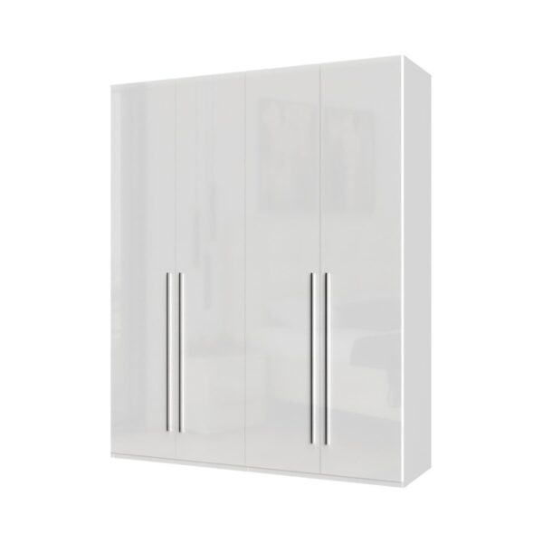 Garderobni ormar Kalla Piano P4/PN, 4 krila, širina 182 cm
