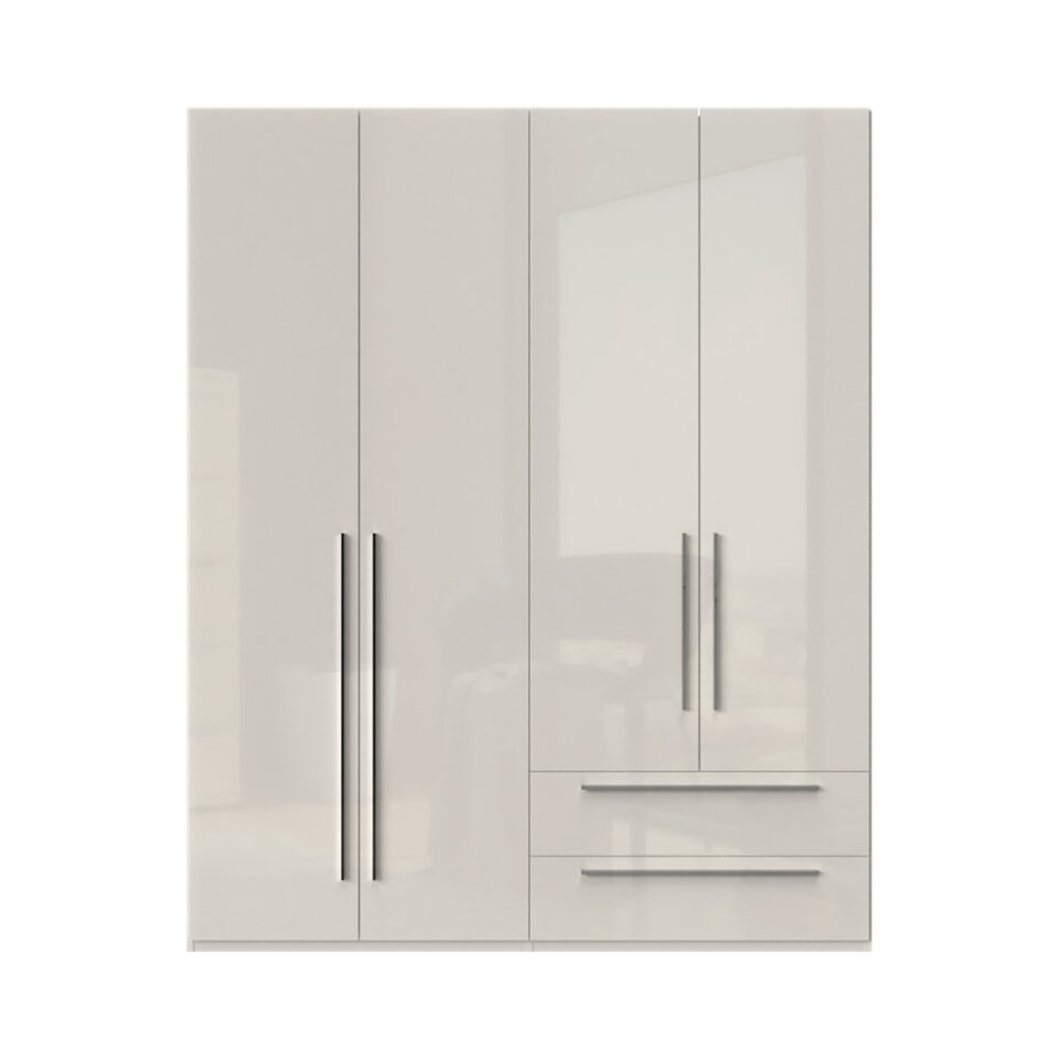 Garderobna omara Piano P42-2/PN, bež