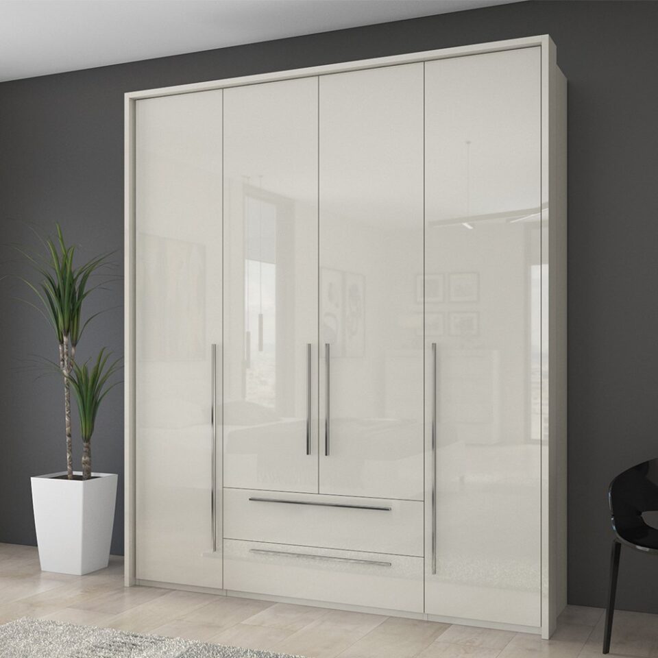 Garderobna omara Piano P42/PN, bež (detajl v prostoru)