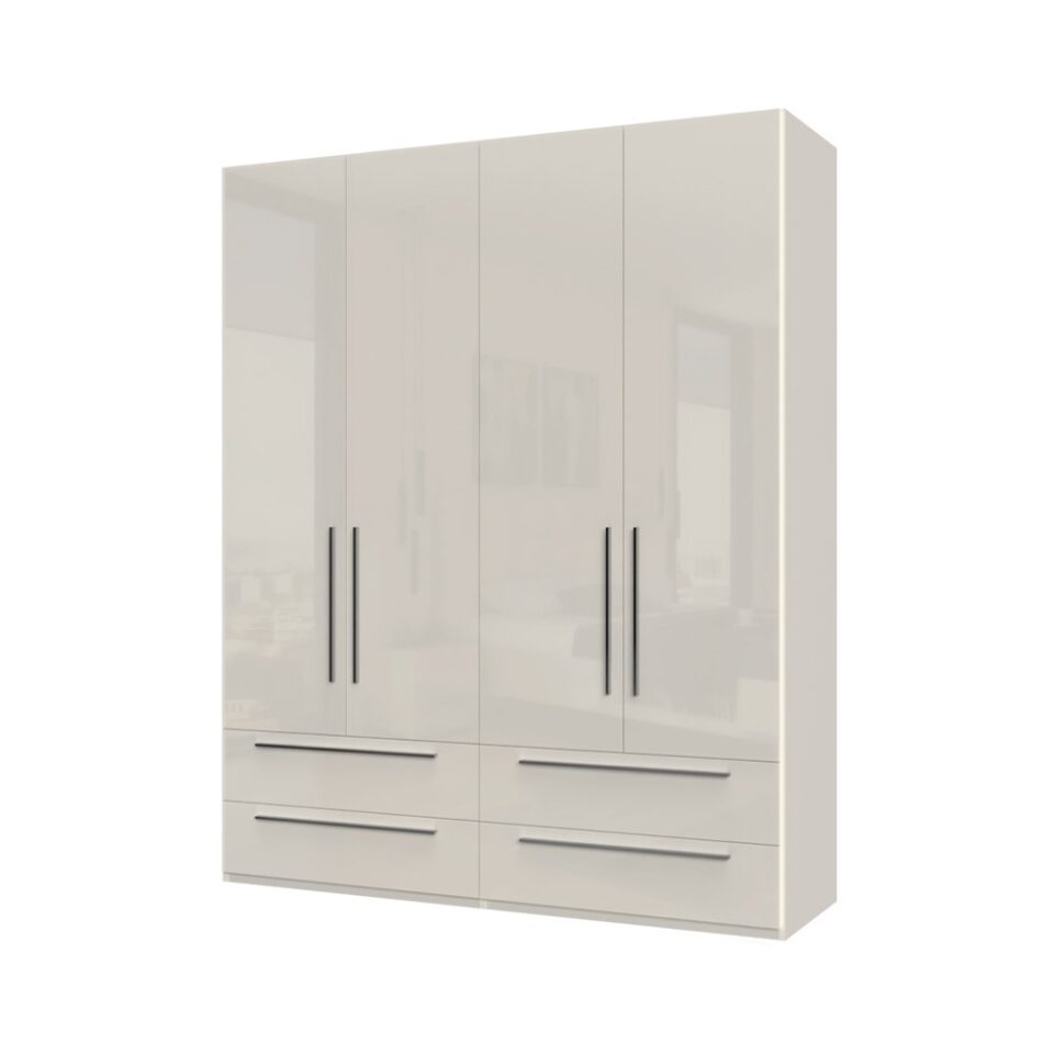 Garderobna omara Piano P44/PN, bež